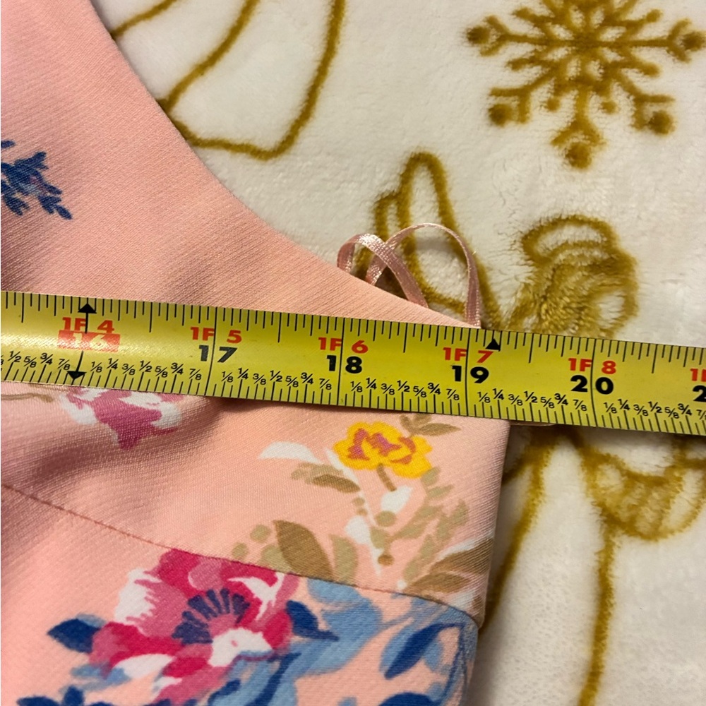 NWT French Connection Ladies Spaghetti Strap Party Dress ( Cotton Candy! Large - Picture 5 of 11